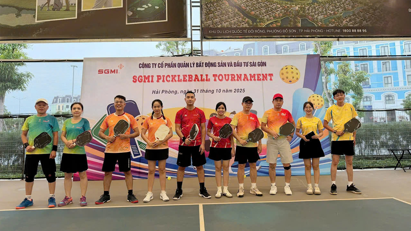 Giải pickleball nội bộ sgmi